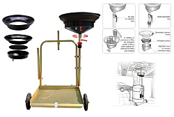 Установка для слива «отработки» в бочки 60-200л, TS350220