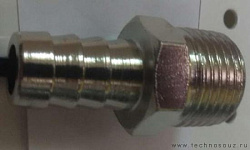 RQ-104S2 Переходник 1/2" наружная резьба, 12 мм елочка